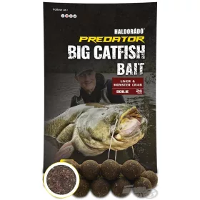   Haldorádó Catfish Bait Boilie 24+ Liver-Monster Crab Boilie pentru Somn 1kg