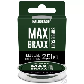   Haldorádó Max Braxx Super Soft Hook Line 0,04mm 10m Forfac Împletit