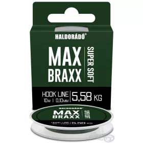  Haldorádó Max Braxx Super Soft Hook Line 0,10mm 10m Fir împletit pentru forfac