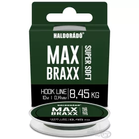   Haldorádó Max Braxx Super Soft Hook Line 0,14mm 10m Fir împletit pentru forfac