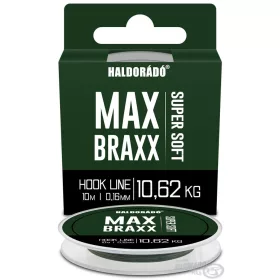  Haldorádó Max Braxx Super Soft Hook Line 0,16mm 10m Fir împletit pentru forfac