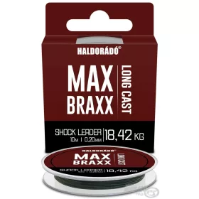   Haldorádó Max Braxx Long Cast Shock Leader 0,20mm 10m Fir împletit pentru shock leader