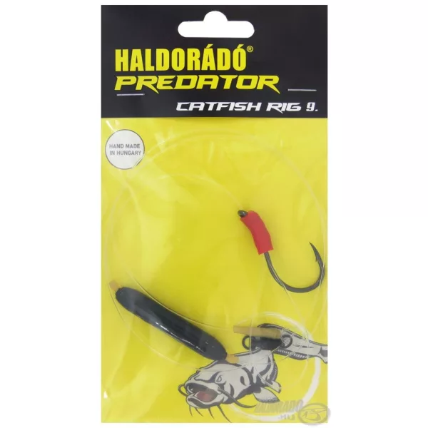 Haldorádó Catfish Rig 9 Pop-Up Forfac de pescuit la somn cu lipitori 100cm