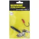 Haldorádó Catfish Rig 9 Pop-Up Forfac de pescuit la somn cu lipitori 100cm