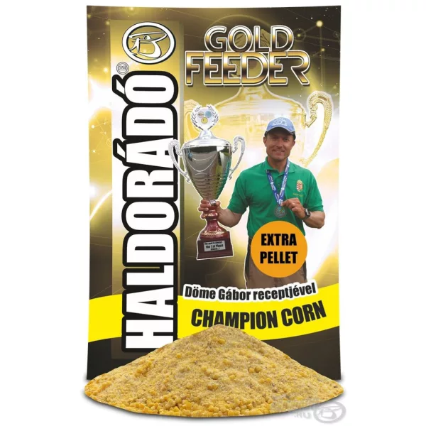 Haldorádó Gold Feeder Champion Corn Extra Pellet Nadă 1kg