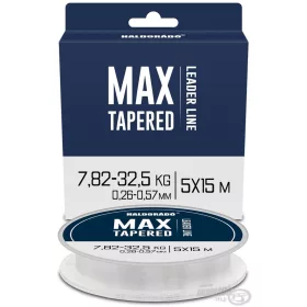   Haldorádó Max Tapered Leader 0,26-0,57mm 5x15m Monofil Lider de Lansare