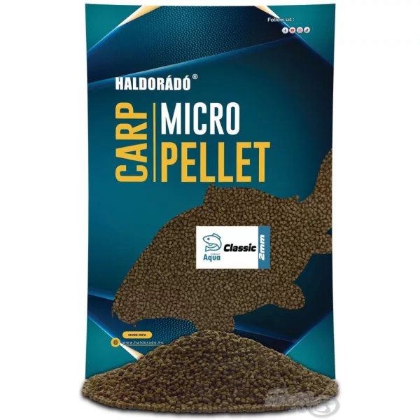Haldorádó Pelete Micro Crap - Aqua Garant Pelete Clasic 2mm 700gr