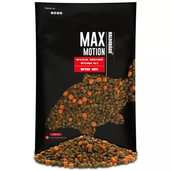 Haldorádó Max Motion Spod Mix Spanyol Mogyoró Pellet Keverék 750gr