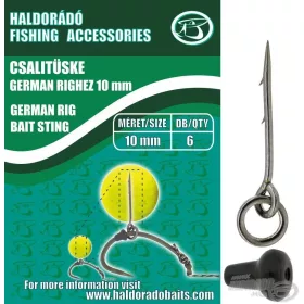 Haldorádó Vârf pentru momeală pentru German Rig 15 mm