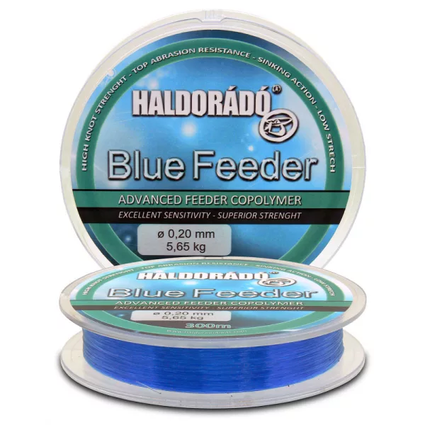 Haldorádó Blue Feeder 0,25mm 300m Fir principal monofilament - albastru