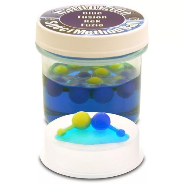 Haldorádó SpéciMethod Ball Fuziune Albastră 12 buc./recipient 7mm momeală din cauciuc