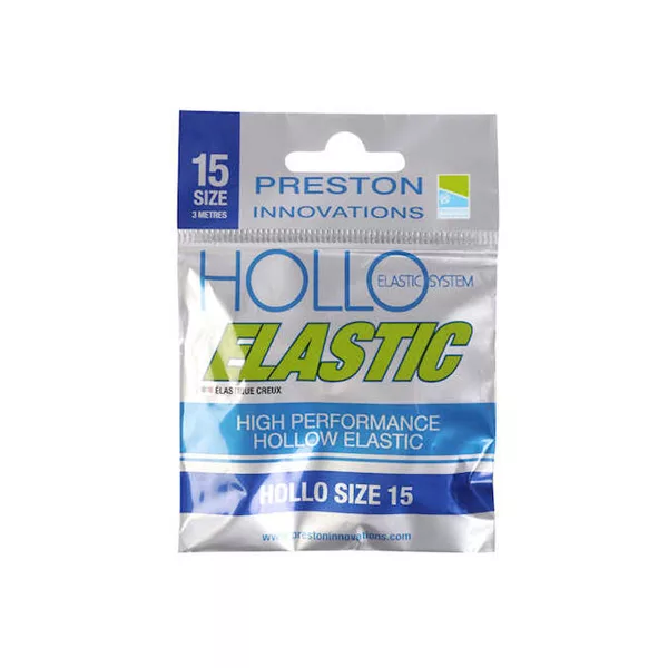 Preston Hollo Elastic Size 15 Elastic pentru vargă