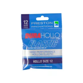 Preston Dura Hollo Elastic Size 12 Elastic pentru Ruletă