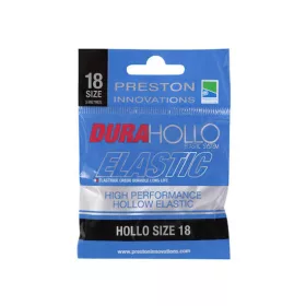 Preston Dura Hollo Elastic Size 18 Elastic pentru Ruletă