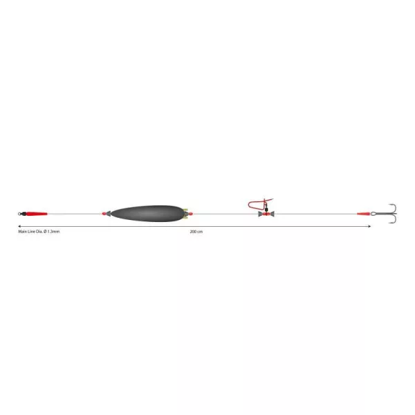 Mikado Catfish 200cm 2/0 Monofil Fir Lider