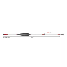   Mikado Mono Catfish 200cm 2/0 Forfac de somn cu cârlig dublu