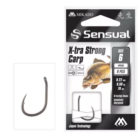   Mikado Sensual Xtra Strong 12 Ochi, Cârlig pre-legat cu ghimpe 10 buc