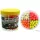 Haldorádó Quatro Fluo Pop Up Boilies 8 mm / 4 arome într-o cutie