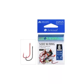   Mikado Sensual Sode W/Ring 10 Cârlig de platică cu ochi și barbă 10buc