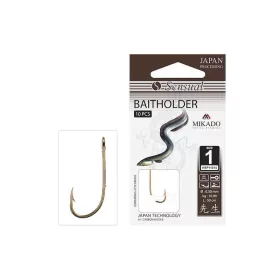   Mikado Sensual Baitholder 2/0 Ochi, Cârlig pre-legat cu ghimpe 10 buc