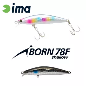 Ima iBorn 78F Shallow 7,8cm 8,5gr 007 Mullet Wobbler