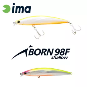 Ima iBorn 98F Shallow 9,8cm 13gr 012 Cream Chart Wobbler