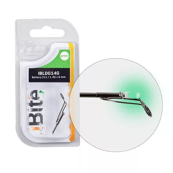 IBITE KIT INEL VÂRF FEEDER 211 BATERIE + LED ROȘU + INEL 2.0X2.4-6MM