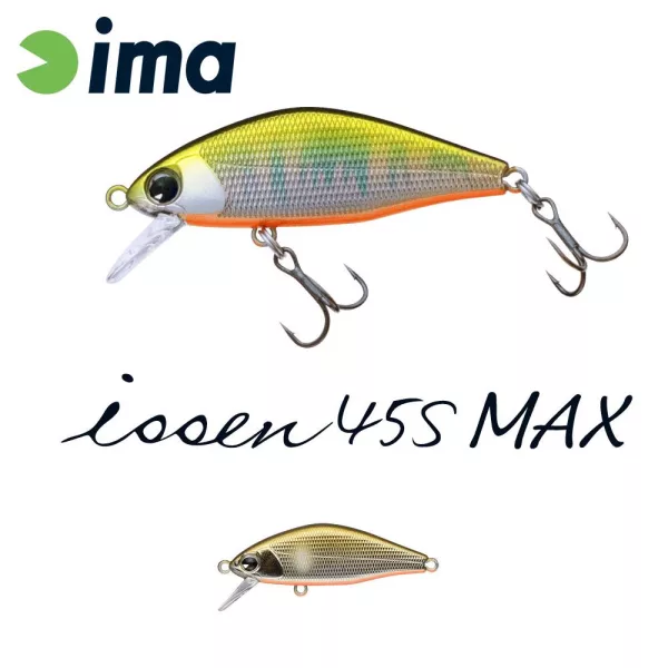 Ima Issen 45S MAX 4,5cm 4gr 010 Orange Belly Ayu Wobbler