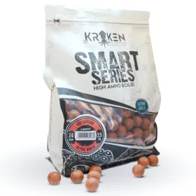   The Kraken Baits Smart Series Hot Sausage Active 20mm Bojli 2,5kg