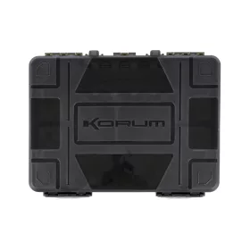   Korum Slim Blox Cutie pentru accesorii cu 5 ace de momeală și foarfecă