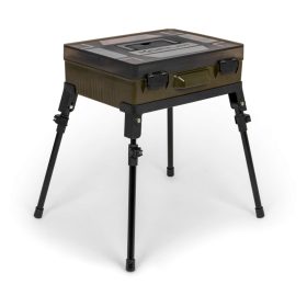   Korum Mega Blox Station Fully Loaded Ladă de pescuit complet echipată