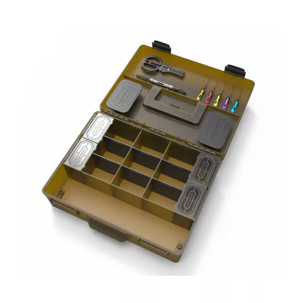 Korum Mega Blox Fully Loaded Cutie de accesorii complet echipată