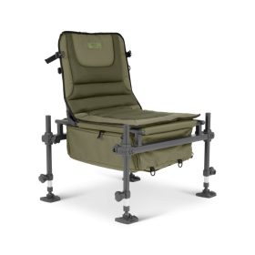   Korum Progress Ruckchair S23 Deluxe Scaun de Pescuit cu Geantă
