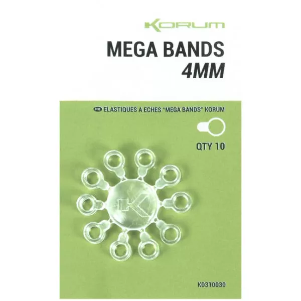 Korum Mega Bands 4mm Inel pentru pelete