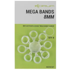 Korum Mega Bands 8mm Inele 8 buc