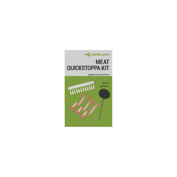 Korum Meat QuickStoppa Kit Set Stopper Carne Conservată