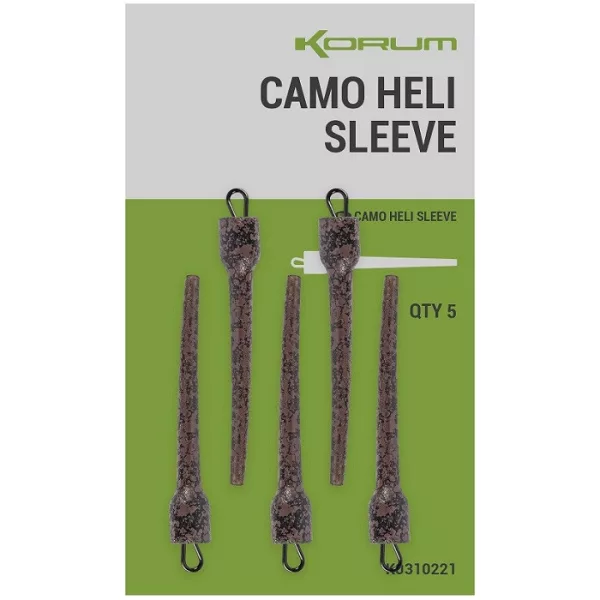 Korum Camo Heli Sleeve Clema Sistemului Final Tip Elicopter