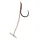 Korum Quickstop Hook Hairs 10 Cârlig Prelegat Monofil Fără Barbetă cu Ochi 4buc