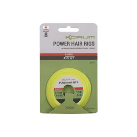   Korum Power Hair Rigs 10 BD Cârlige cu Ochet și Fir Montate 6buc