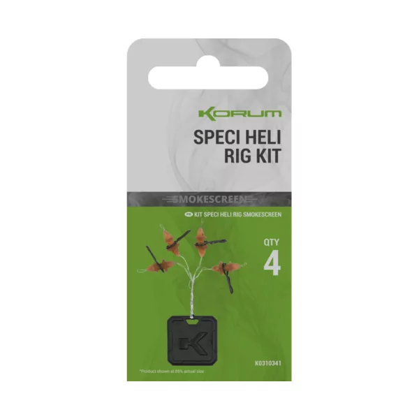 Korum Smokescreen Speci Heli Rig Kit 4buc