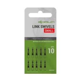 Korum Smokescreen Link Swivels Small Vârtej 10db