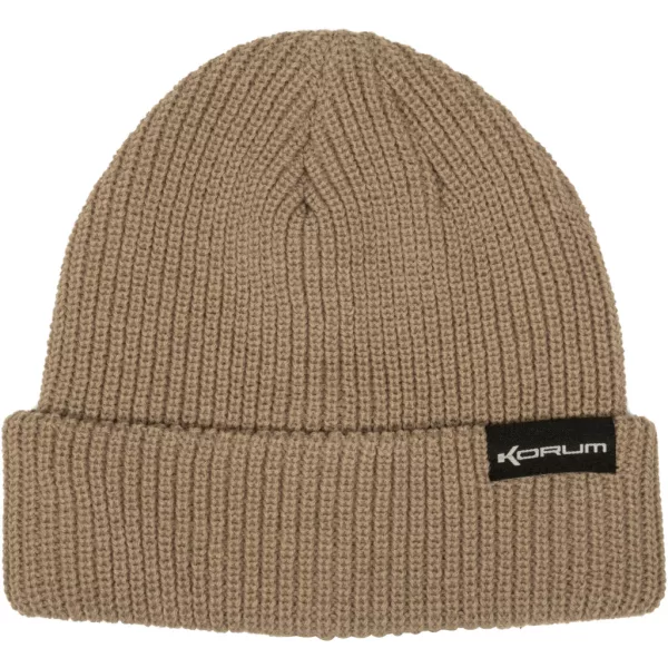 Korum Chunky Beanie Sárgásbarna Téli Sapka