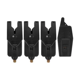   Korum KRI Set Indicator Electric Mușcătură 3+1 Piese cu 3 Swingere