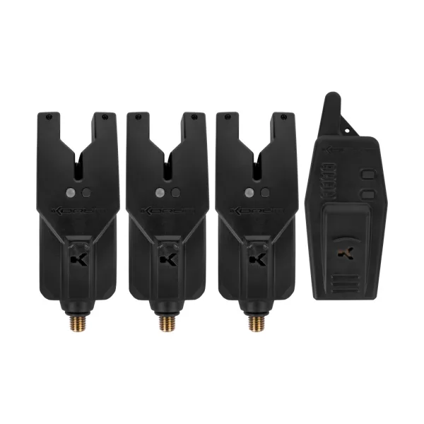 Korum KRI Set Indicator Electric Mușcătură 3+1 Piese cu 3 Swingere