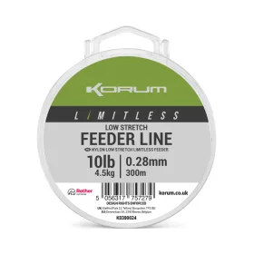   Korum Limitless Feeder Line Fir principal monofil 0,28mm 300m