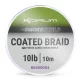Korum Smokeshield Coated Braid 10lb Fir Împletit pentru Forfac 10m