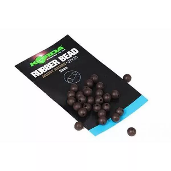 Korda 5mm Bead Brown - mărgele de cauciuc