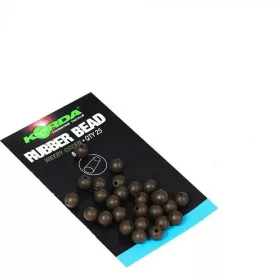 Korda 5mm Bead Green - mărgele de cauciuc