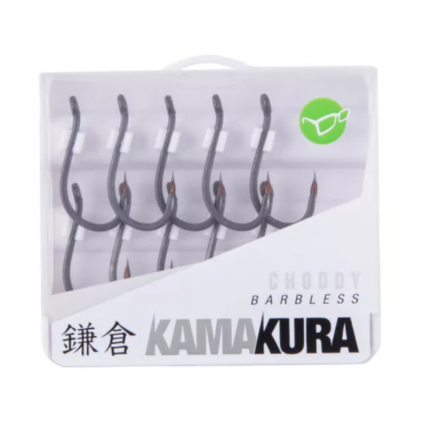 Korda Kamakura Choddy Barbless 8 Cârlig cu ochet, fără barbă 10buc