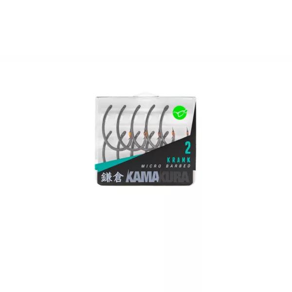 Korda Kamakura Krank 2 Cârlig de boilies cu barbetă, cu ochi 10buc